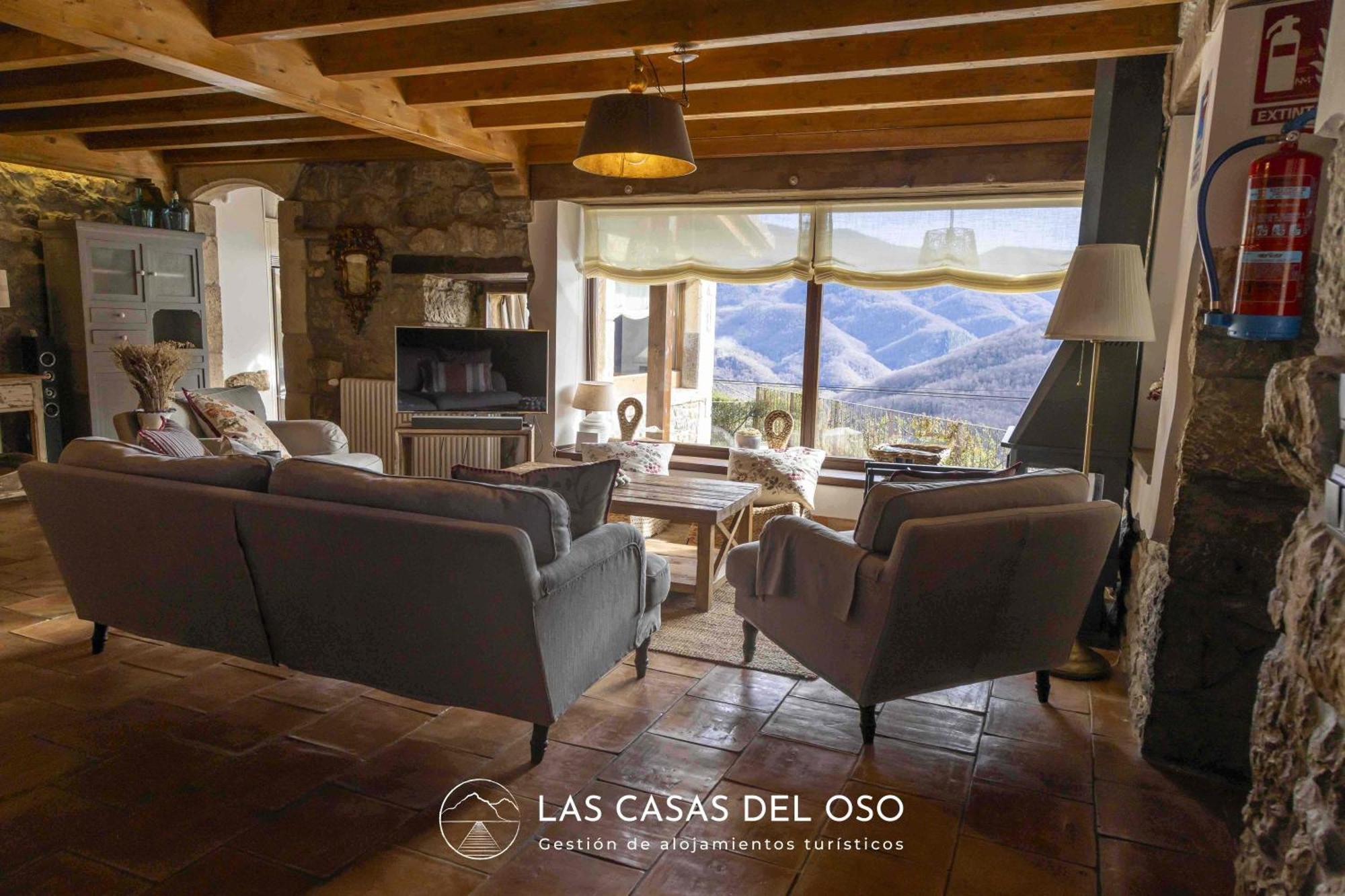 El Mirador De San Trocaya - Las Casas Del Oso Villamarcel Exterior foto
