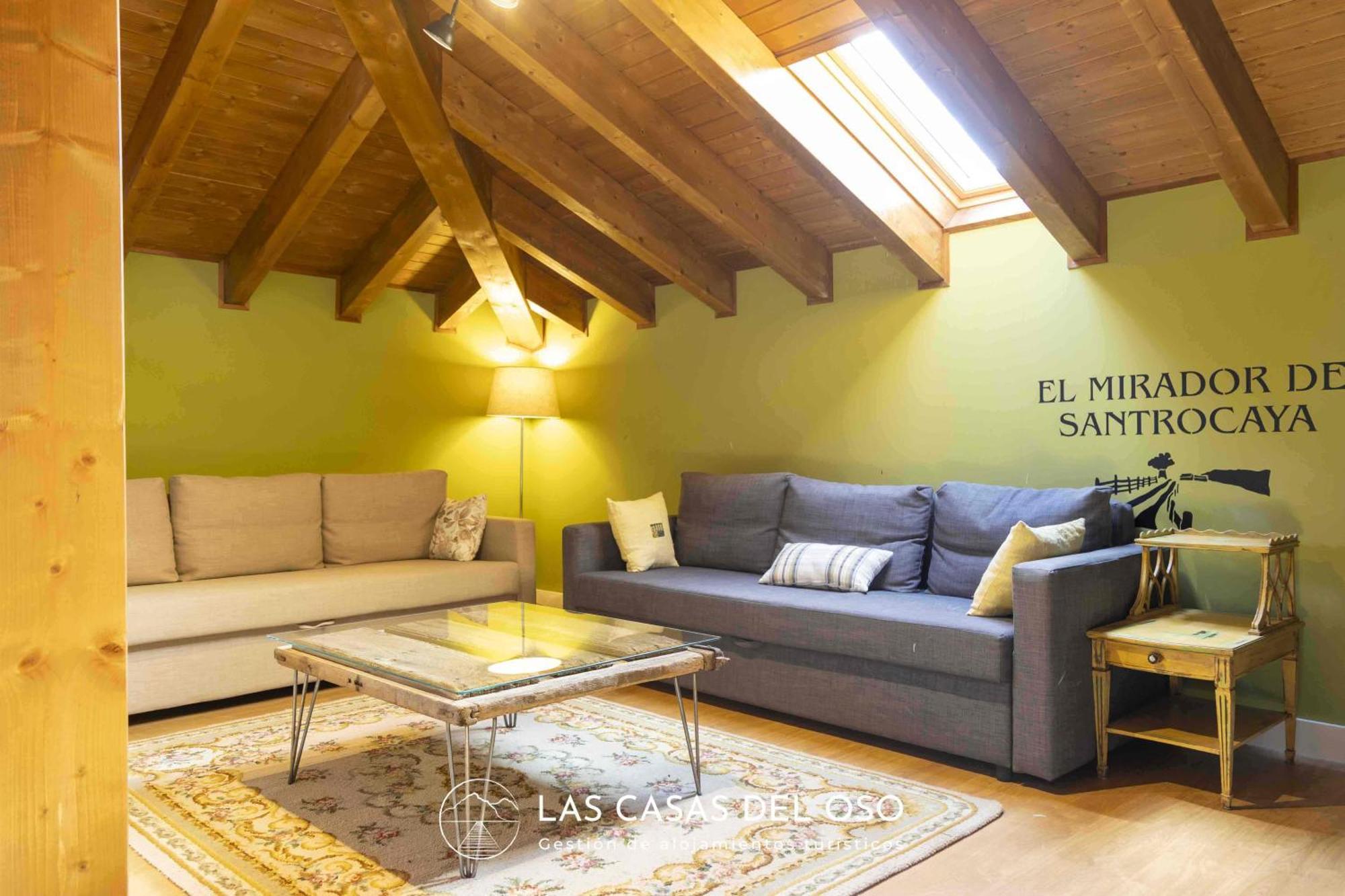 El Mirador De San Trocaya - Las Casas Del Oso Villamarcel Exterior foto