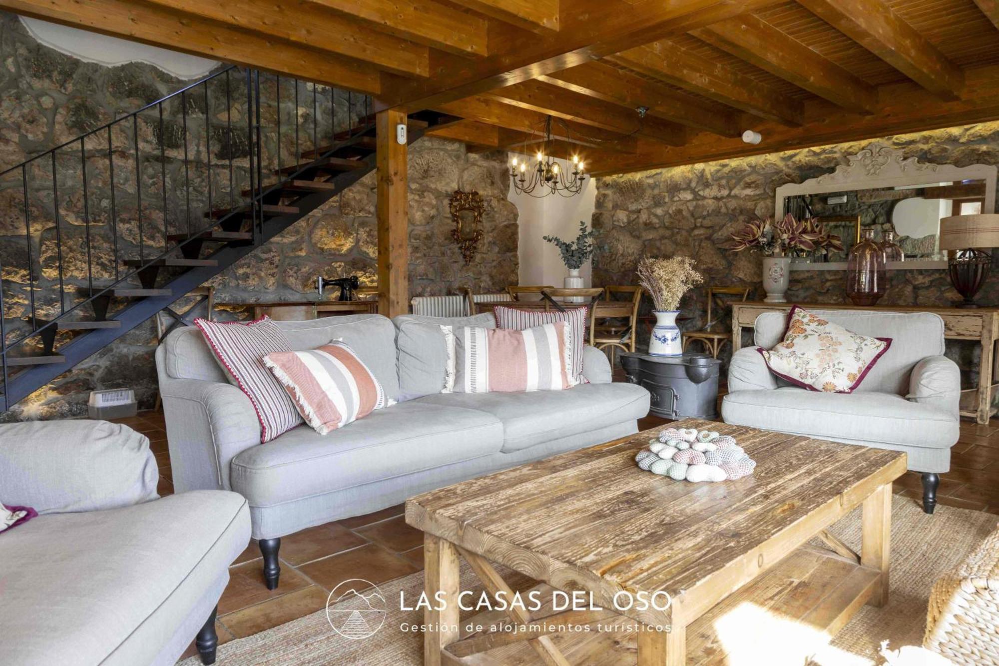 El Mirador De San Trocaya - Las Casas Del Oso Villamarcel Exterior foto