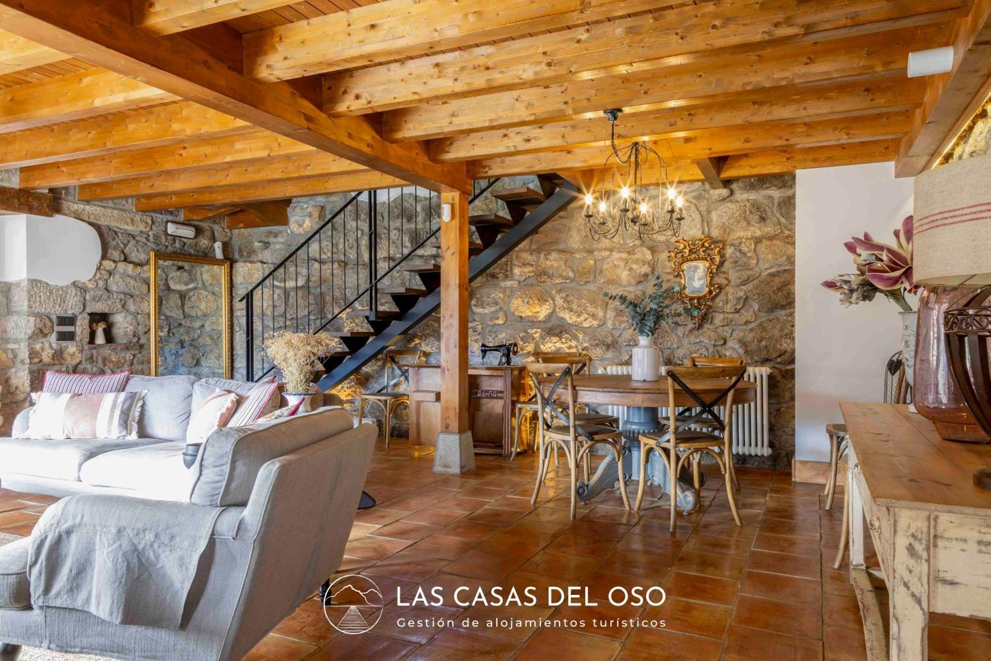 El Mirador De San Trocaya - Las Casas Del Oso Villamarcel Exterior foto